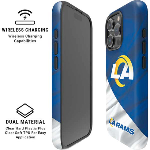 NFL Los Angeles Rams iPhone 16 Pro Max Magsafe Impact Case